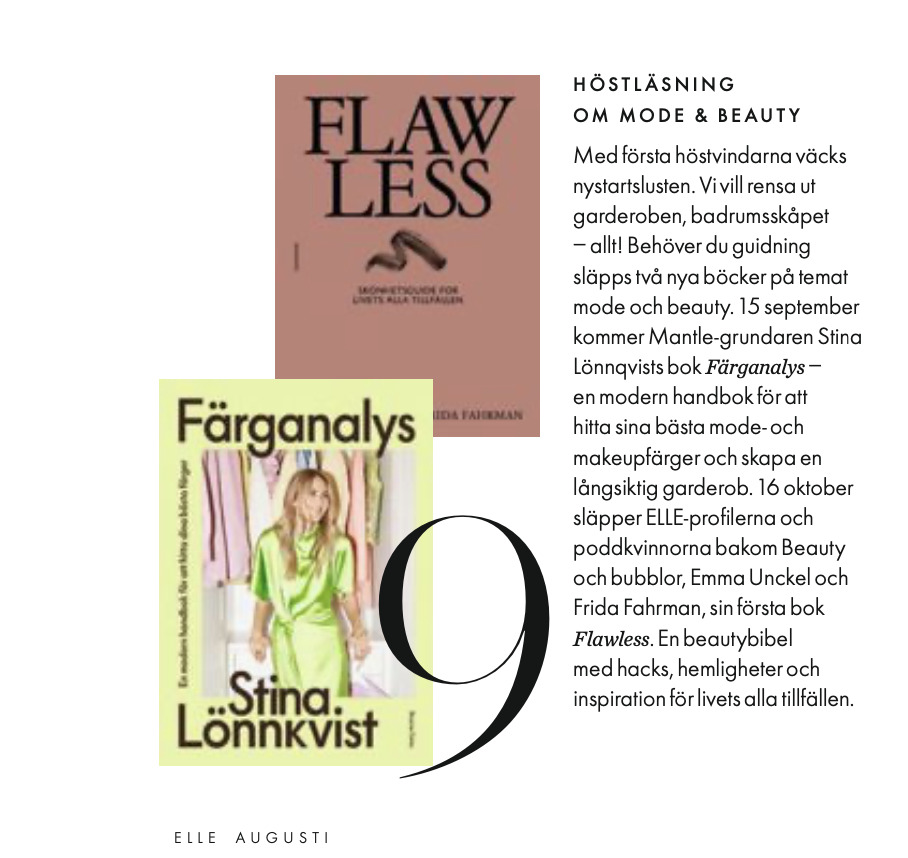 Höstläsning om mode & beauty