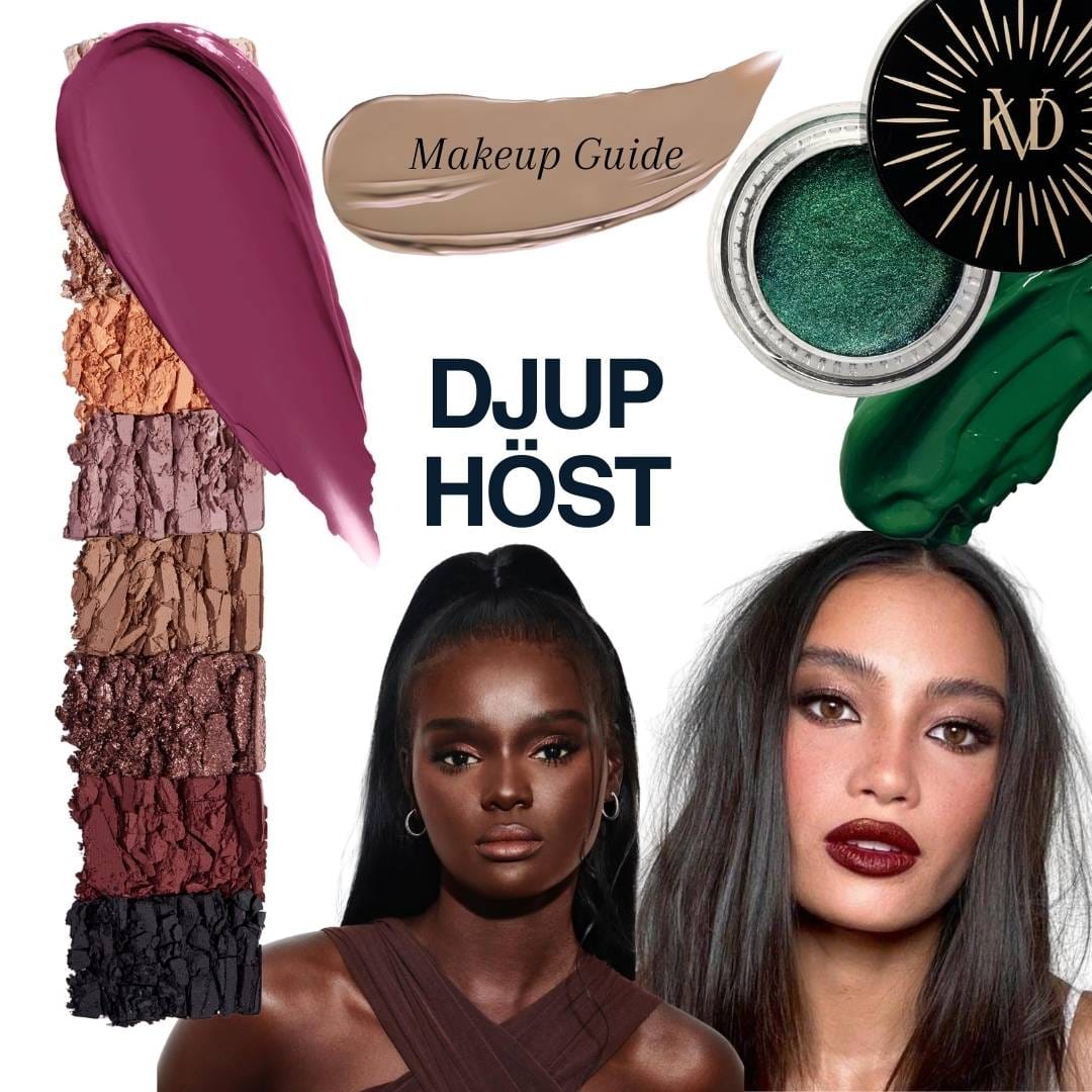 Makeup guide for Deep Autumn