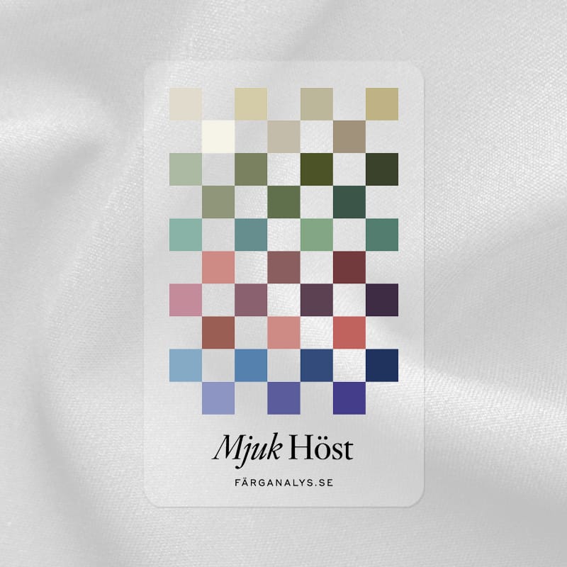 Color Card Soft Autumn