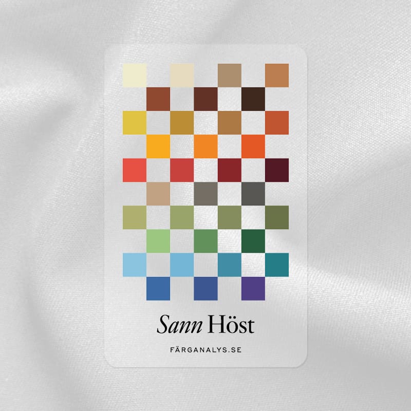 Color Card True Autumn