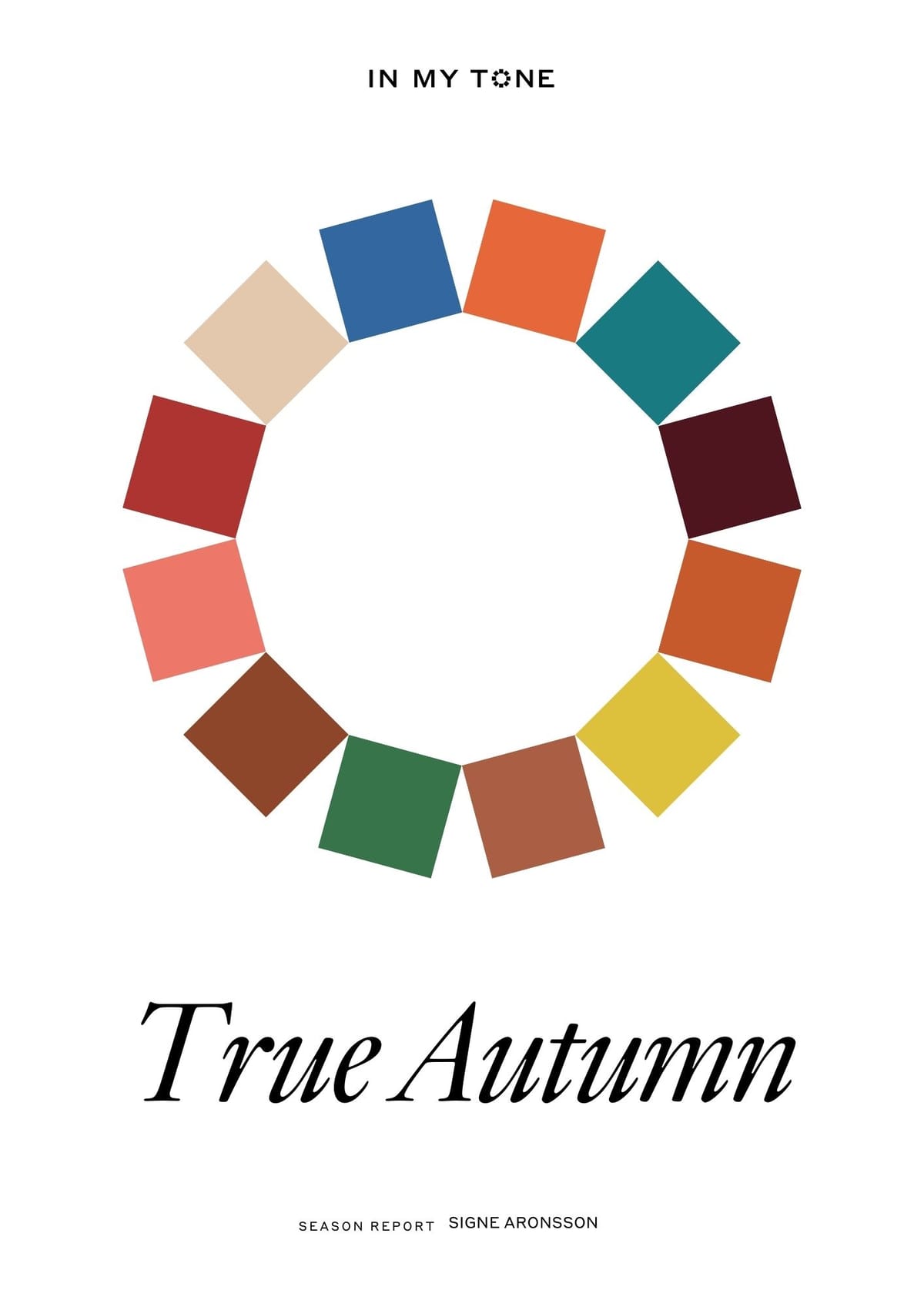 Sample page 1 from color analysis report: Overview