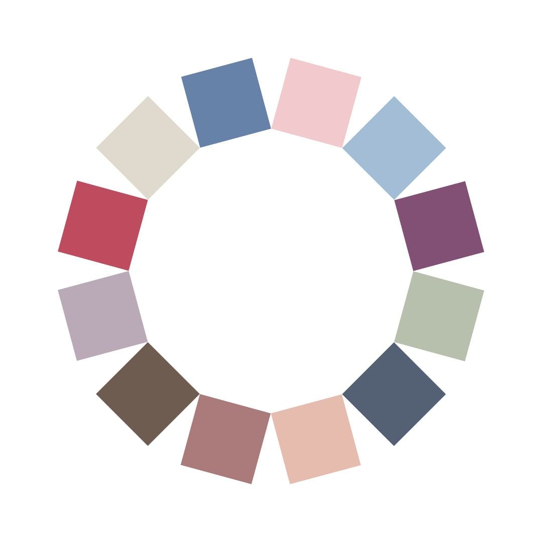 Color guide for Soft Summer