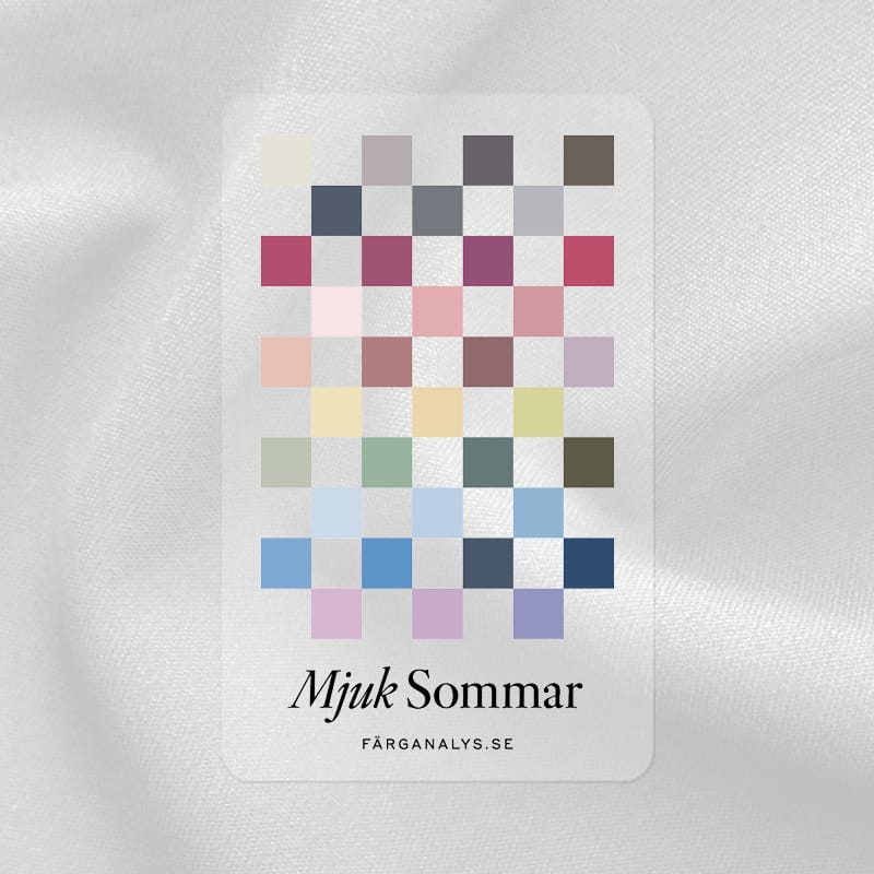 Color Card Soft Summer