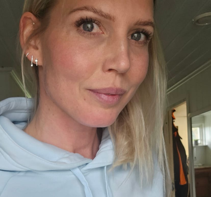 Stina after color analysis