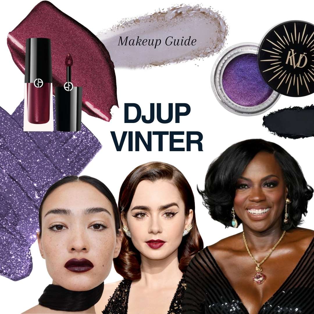 Makeup guide for Deep Winter